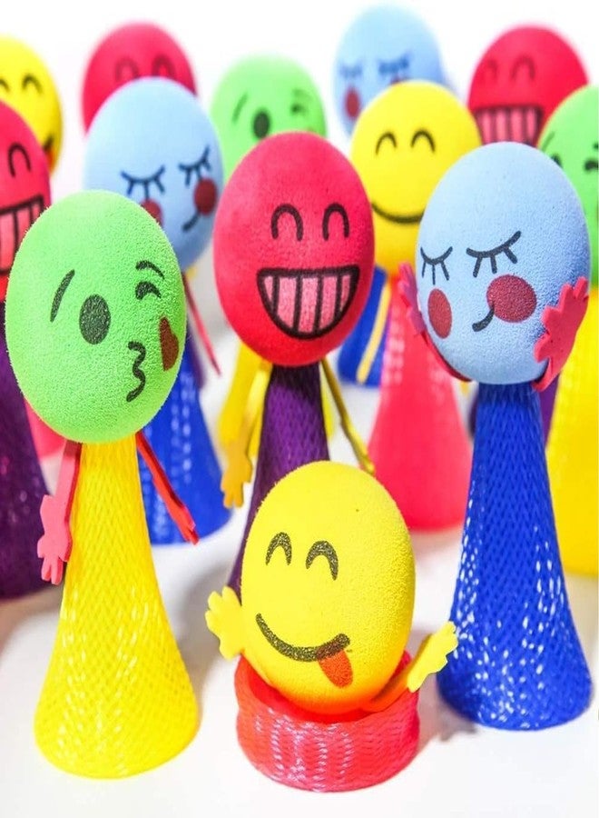 SNAPTRON Birthday Return Gifts for Kids Party - 20Pcs Jumping Toys for Birthday Return Gifts for Kids, Emoji Jump Toy as Return Gifts for Kids in Bulk/ Bullk Gifts for Kids - Image 3